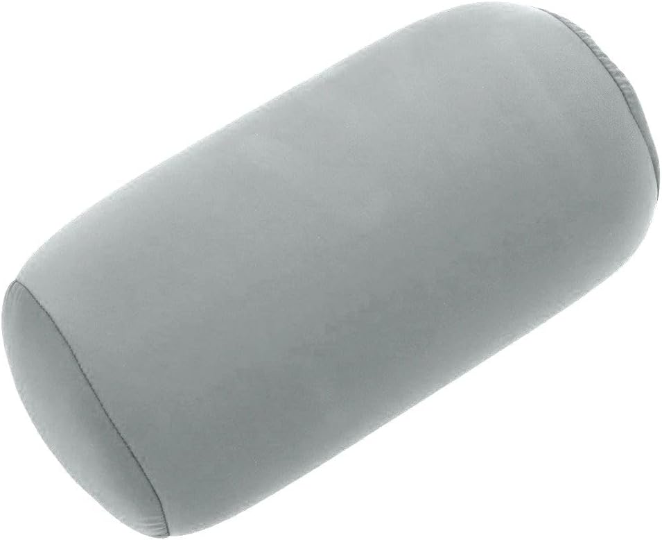 Bookishbunny Microbead Cylinder Bolster Roll Pillow 13" x 7" (PastelFlowers)