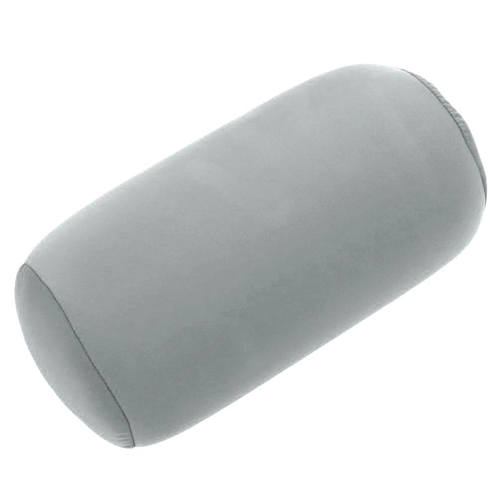 Bookishbunny Microbead Cylinder Bolster Roll Pillow 13" x 7" (PastelFlowers)
