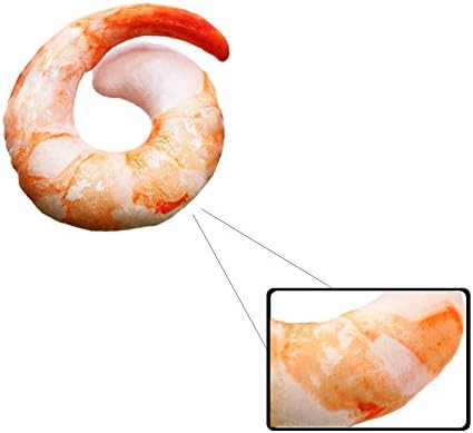 Bettli Shrimp Meat U Shaped Neck Pillow Throw Pillow Cushion Plush