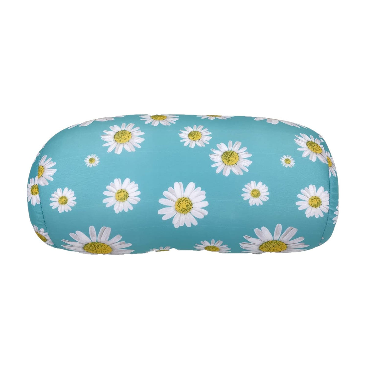 Bookishbunny Microbead Cylinder Bolster Roll Pillow 13" x 7" (PastelFlowers)