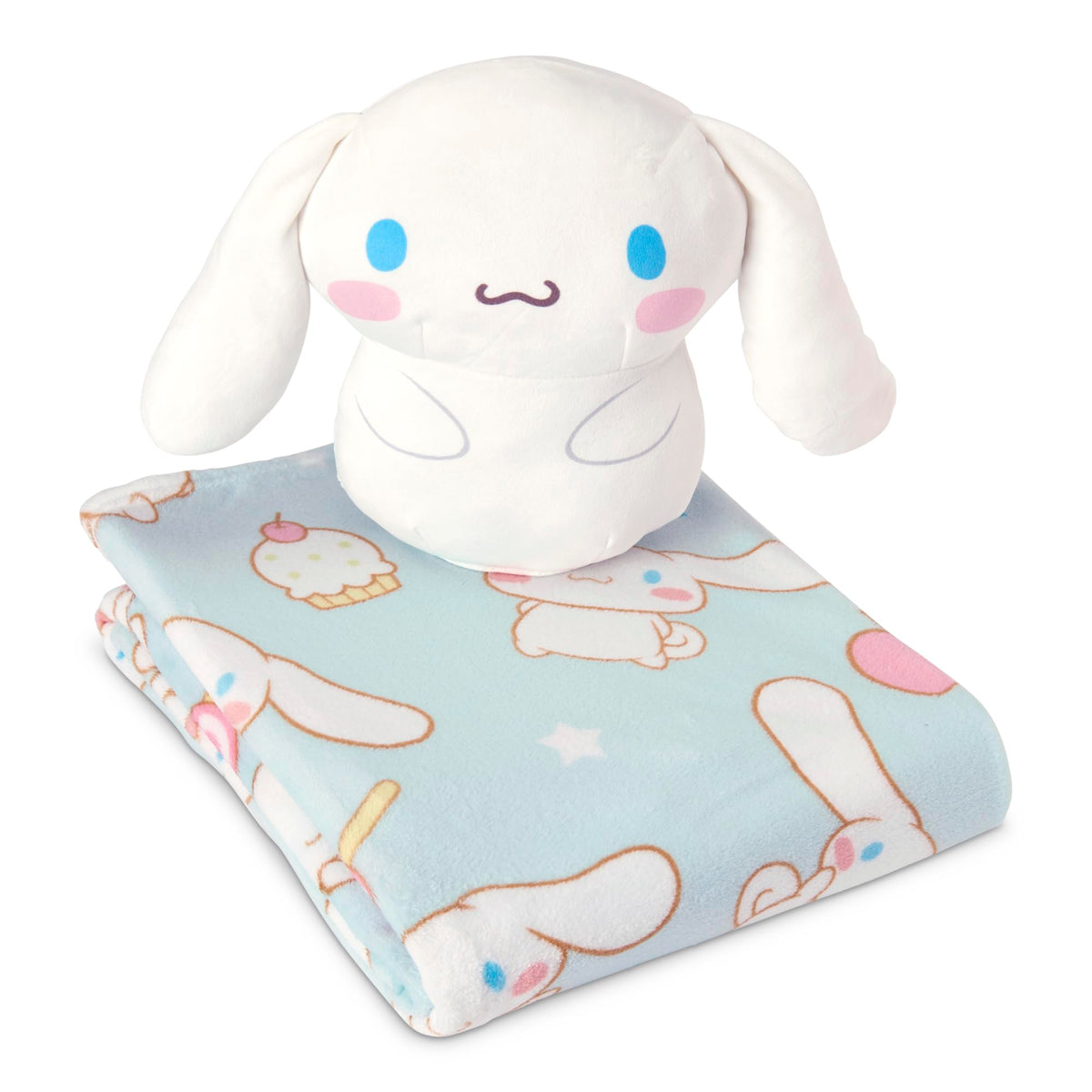 Northwest Astrobot Hugger Pillow & Silk Touch Throw Blanket Set, PlayStation Stuffed Pillow, 50x60 inch Blanket and 11 inch Plushie