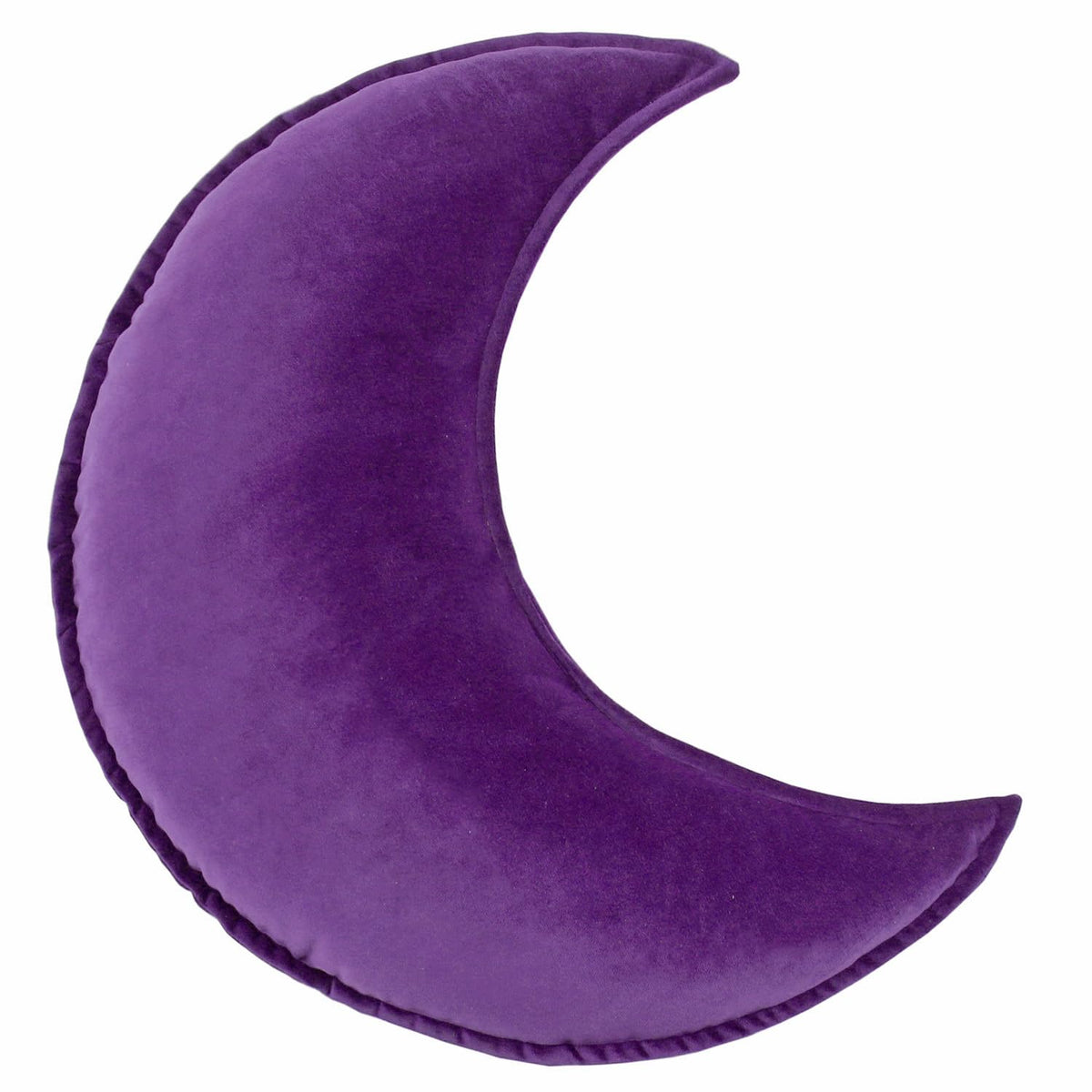 Moon Shaped Throw Pillow Star Couch Cushion Decorative Pillows Fluffy Velvet Stars Home Decor Plush for Bedroom (Moon, Dark Green)