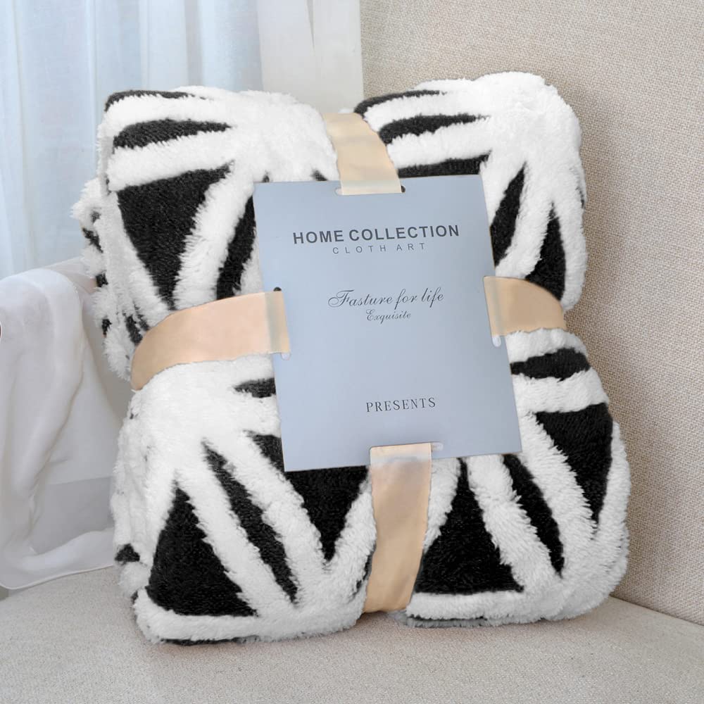 LOMAO Sherpa Fleece Blanket Gifts for Mom Dad Cozy Soft Throw Blanket for Women Men Birthday Gifts Dual Sided Couch Sofa Bed Blanket (Grey,51x63)