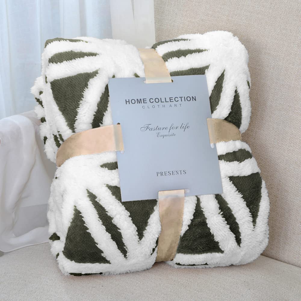 LOMAO Sherpa Fleece Blanket Gifts for Mom Dad Cozy Soft Throw Blanket for Women Men Birthday Gifts Dual Sided Couch Sofa Bed Blanket (Grey,51x63)