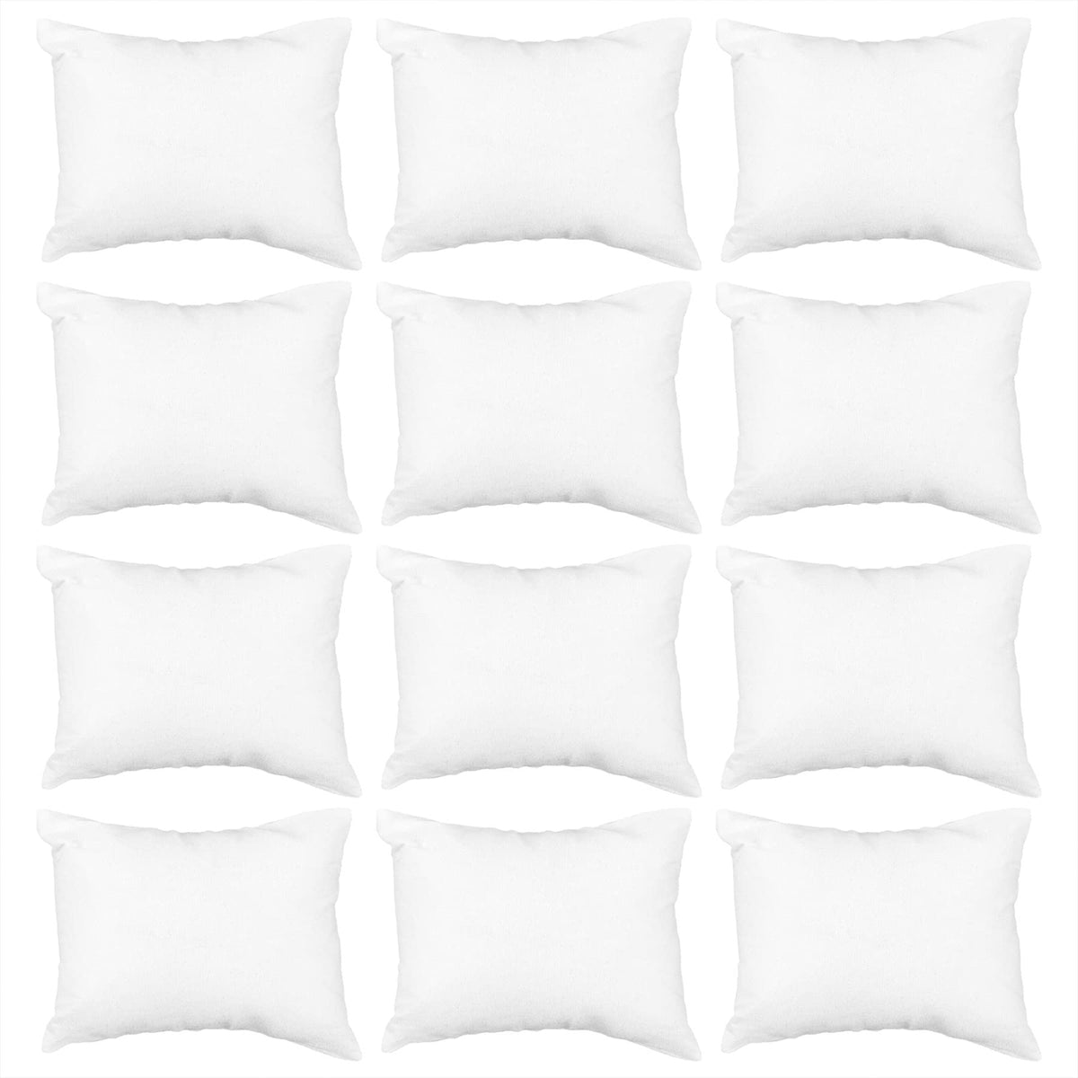 Framendino, 12 Pack Linen Bracelet Watch Pillow Jewelry Pillows Small Bangle Cushions for Displays Show