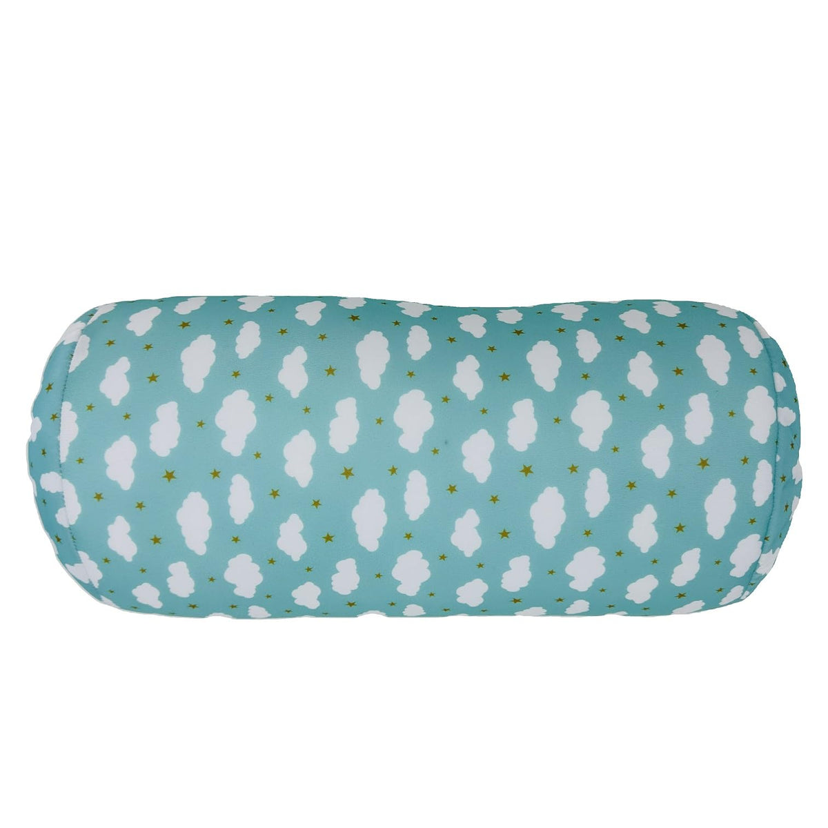 Bookishbunny Microbead Cylinder Bolster Roll Pillow 13" x 7" (PastelFlowers)
