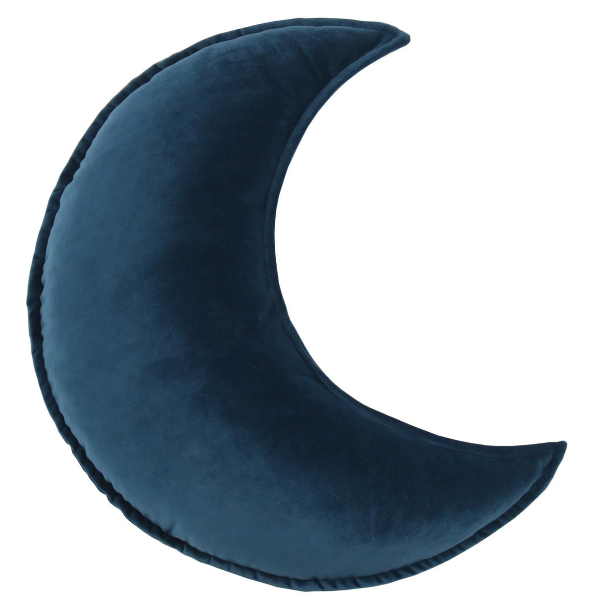 Moon Shaped Throw Pillow Star Couch Cushion Decorative Pillows Fluffy Velvet Stars Home Decor Plush for Bedroom (Moon, Dark Green)