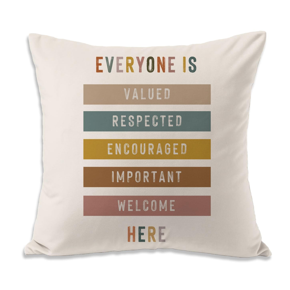 Classroom Pillows, This is a Safe Space Pillow Cover, Double-Sided Therapy Office Decor for Calm Down Corner, Reading Nook, School Counselor Office, Teachers, Counselors and Therapists