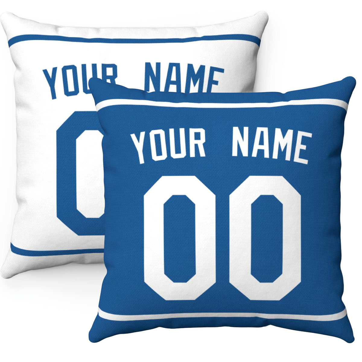 ANTKING New York Y Throw Pillow Personalized Any Name and Number Custom Gift for Men Women Boys