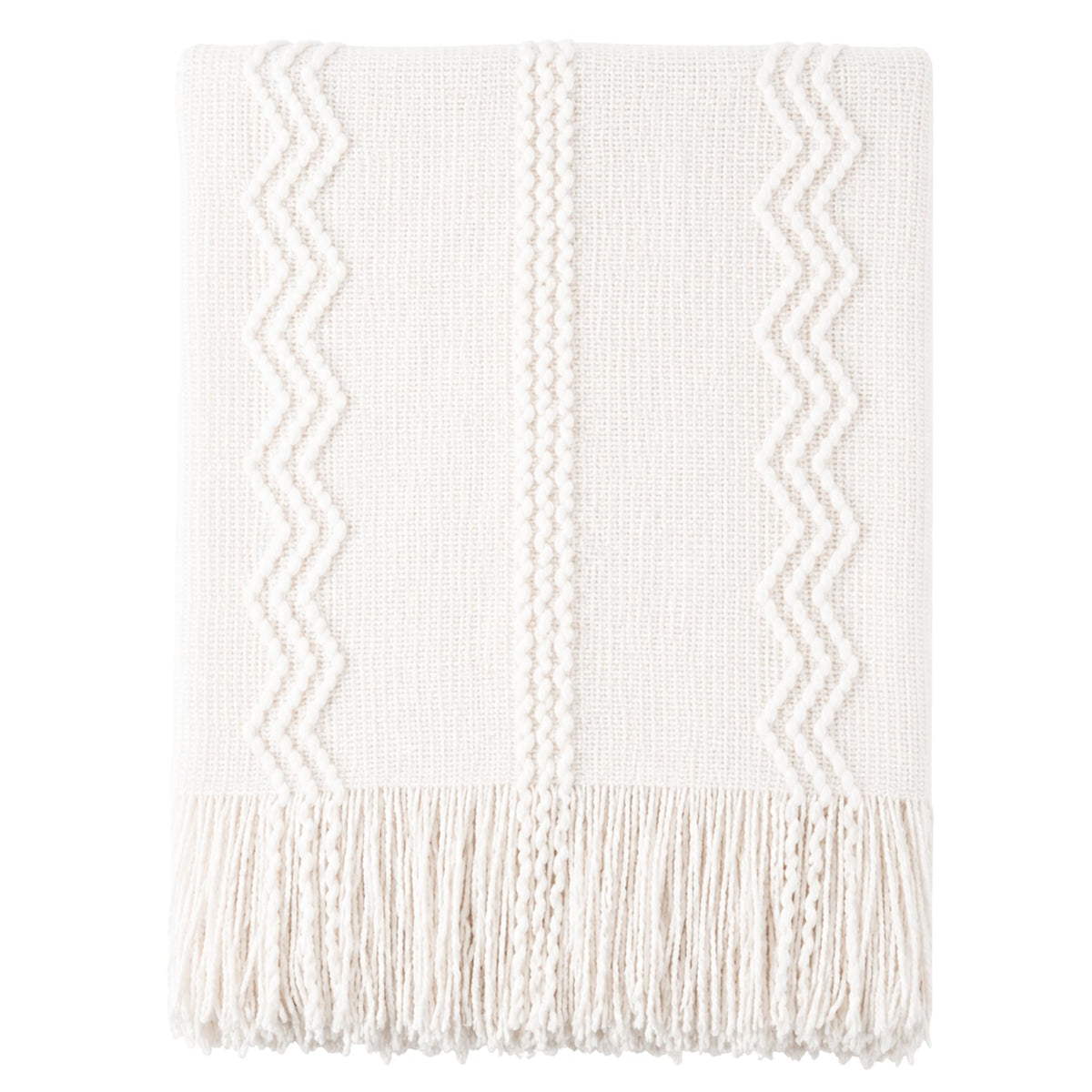 BATTILO HOME Rust Throw Blanket for Couch, 50"x60"