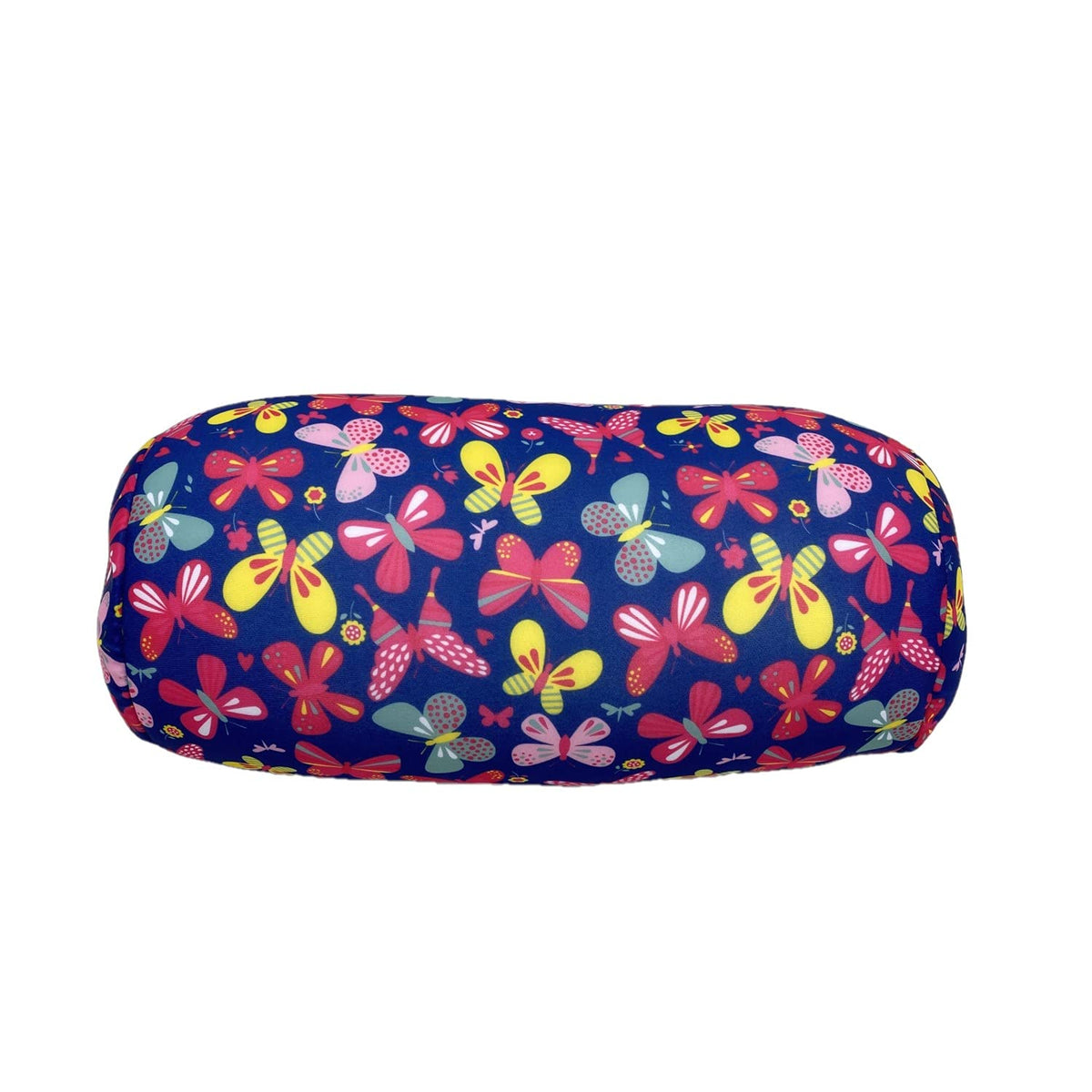 Bookishbunny Microbead Cylinder Bolster Roll Pillow 13" x 7" (PastelFlowers)