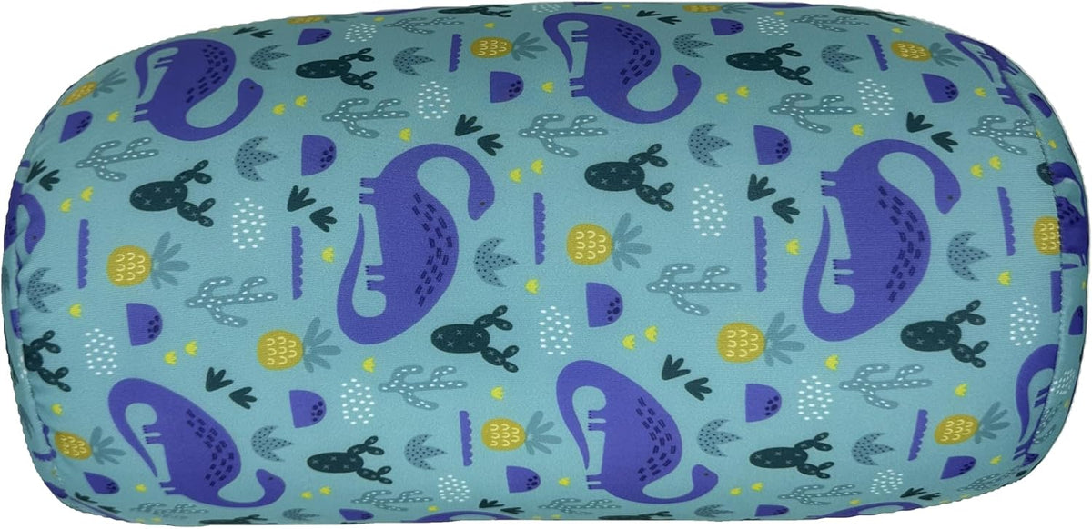 Bookishbunny Microbead Cylinder Bolster Roll Pillow 13" x 7" (PastelFlowers)