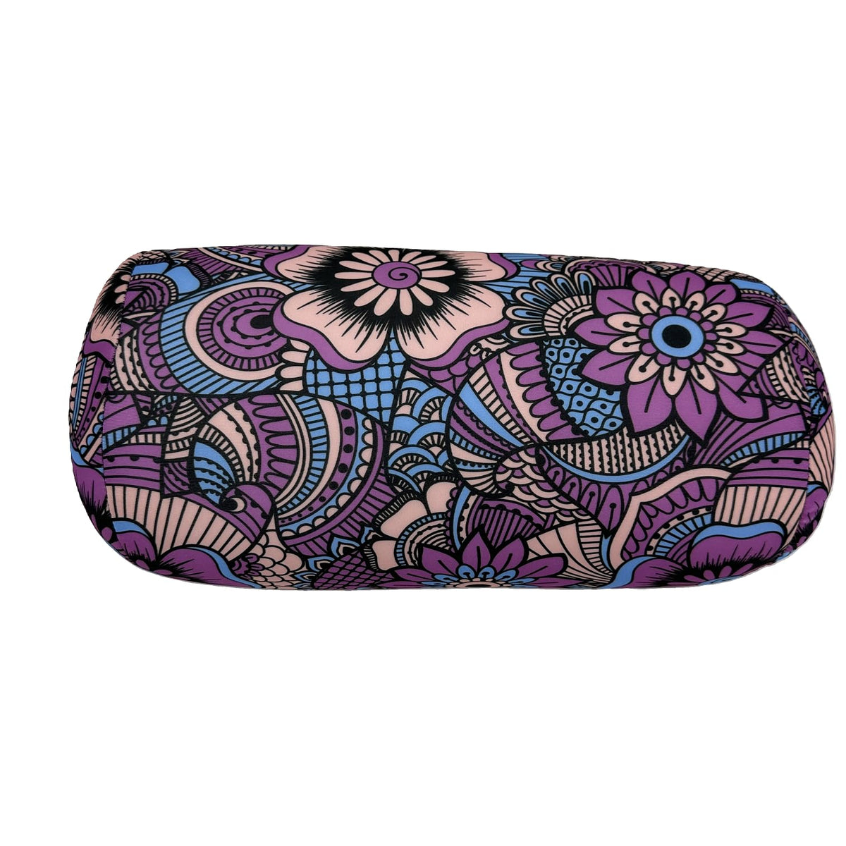 Bookishbunny Microbead Cylinder Bolster Roll Pillow 13" x 7" (PastelFlowers)