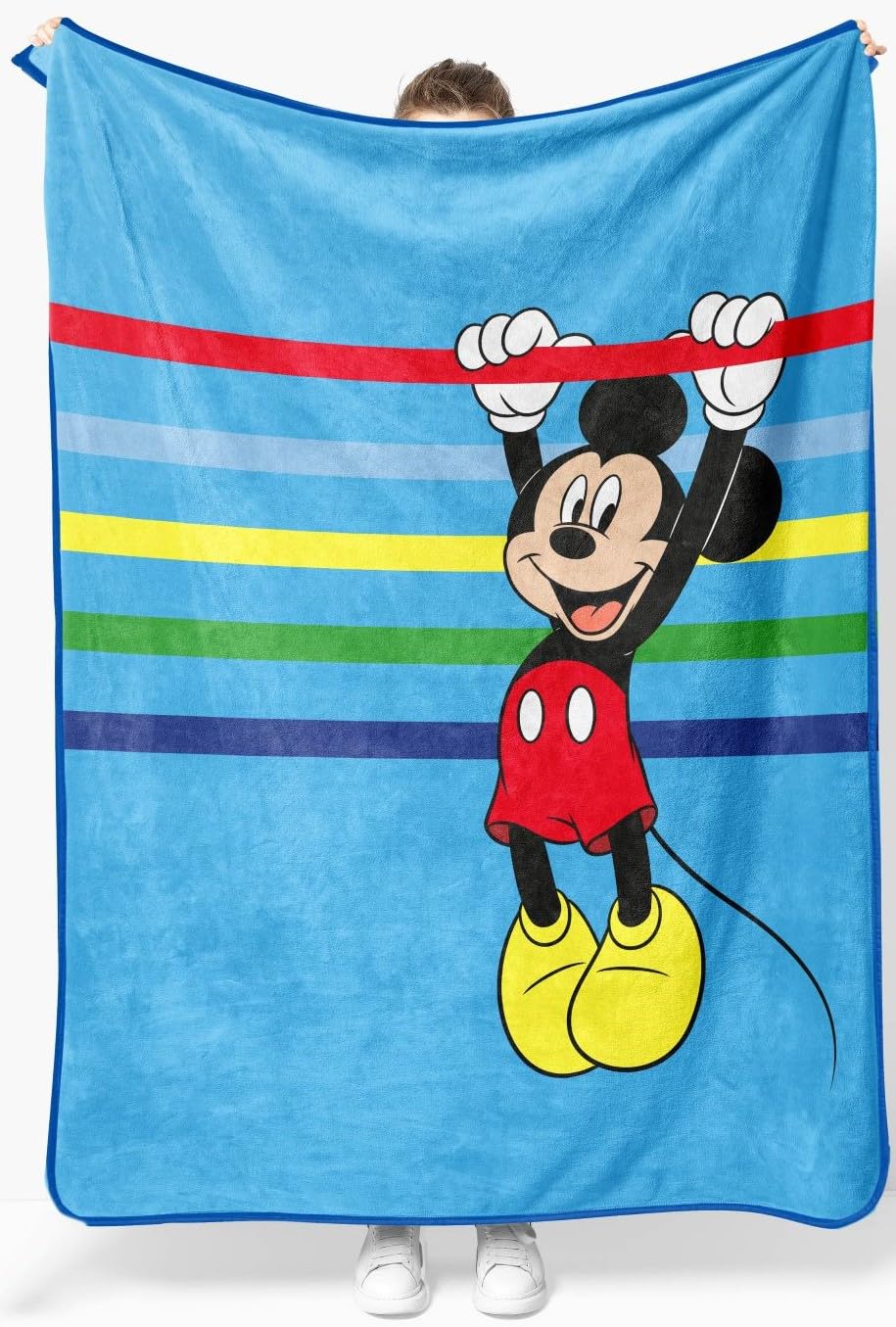 Sunny Side Up Marvel Spidey & His Amazing Friends Plush Travel Throw Blanket - Measures 40 x 50 Inches - Super Soft & Cozy Travel Accessories Features Miles Morales & Ghost Spider Gwen
