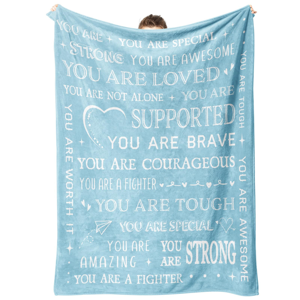 SteadStyle Get Well Soon Gifts for Women- Inspirational Gifts Blanket