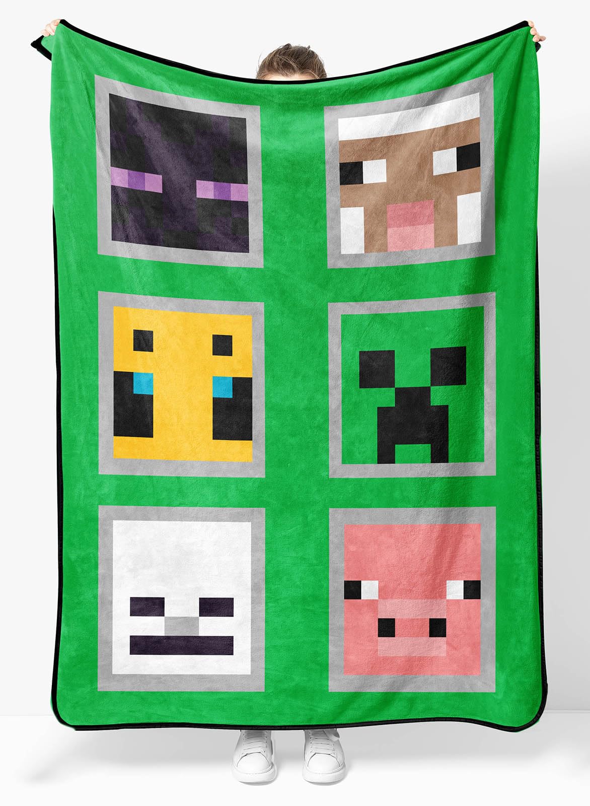 Sunny Side Up Marvel Spidey & His Amazing Friends Plush Travel Throw Blanket - Measures 40 x 50 Inches - Super Soft & Cozy Travel Accessories Features Miles Morales & Ghost Spider Gwen
