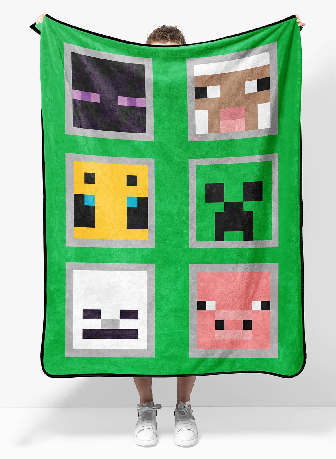 Sunny Side Up Marvel Spidey & His Amazing Friends Plush Travel Throw Blanket - Measures 40 x 50 Inches - Super Soft & Cozy Travel Accessories Features Miles Morales & Ghost Spider Gwen