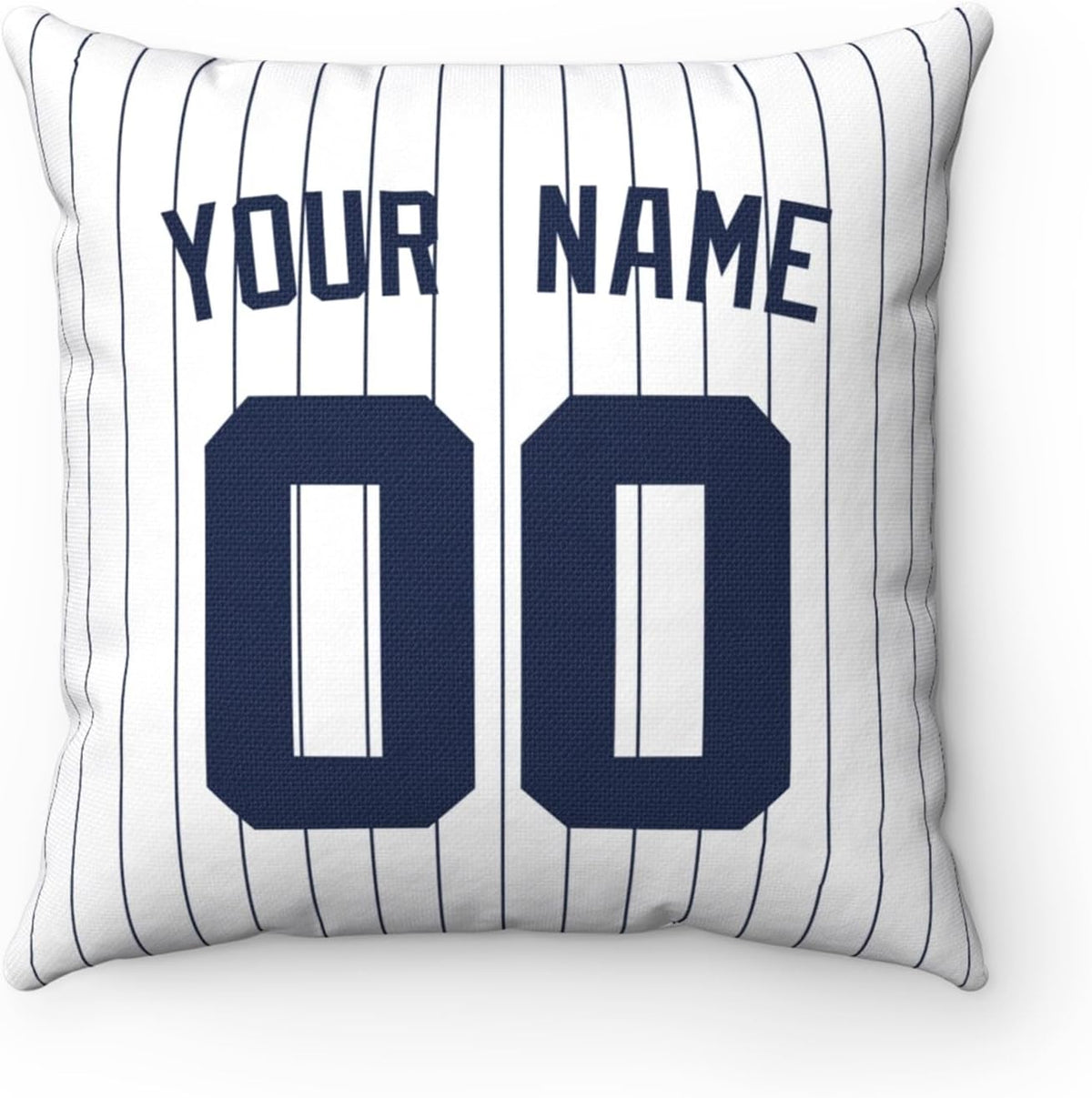 ANTKING New York Y Throw Pillow Personalized Any Name and Number Custom Gift for Men Women Boys