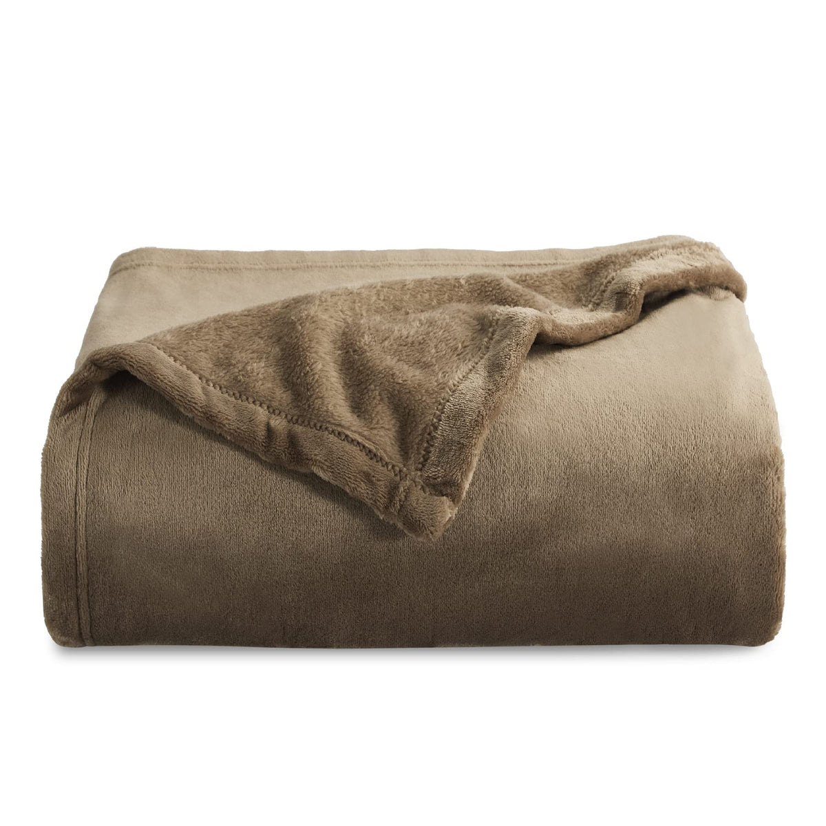 Bedsure Soft Fleece Throw Bed Blanket for Couch Grey - Lightweight Fuzzy Cozy Halloween Decorations Blankets and Throws for Sofa, Couch, Travel, Camping, 50x60 inches