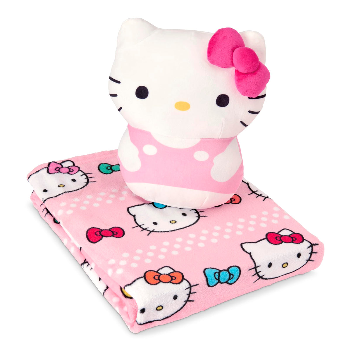 Northwest Astrobot Hugger Pillow & Silk Touch Throw Blanket Set, PlayStation Stuffed Pillow, 50x60 inch Blanket and 11 inch Plushie