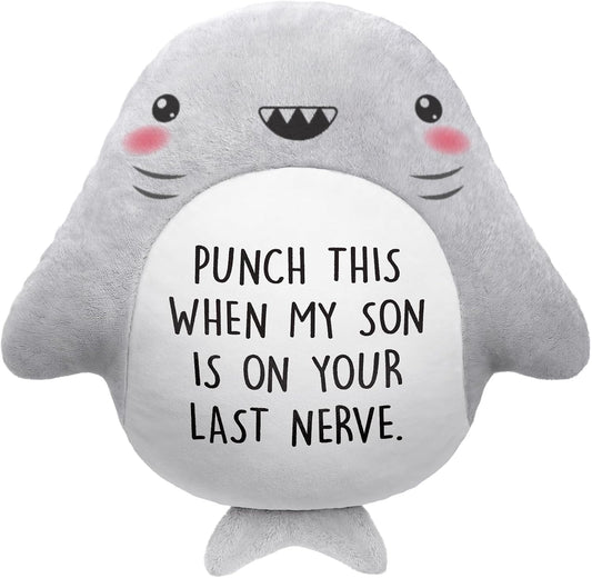 Funny Daughter in Law Gifts - Novelty Cute Shark Pillow