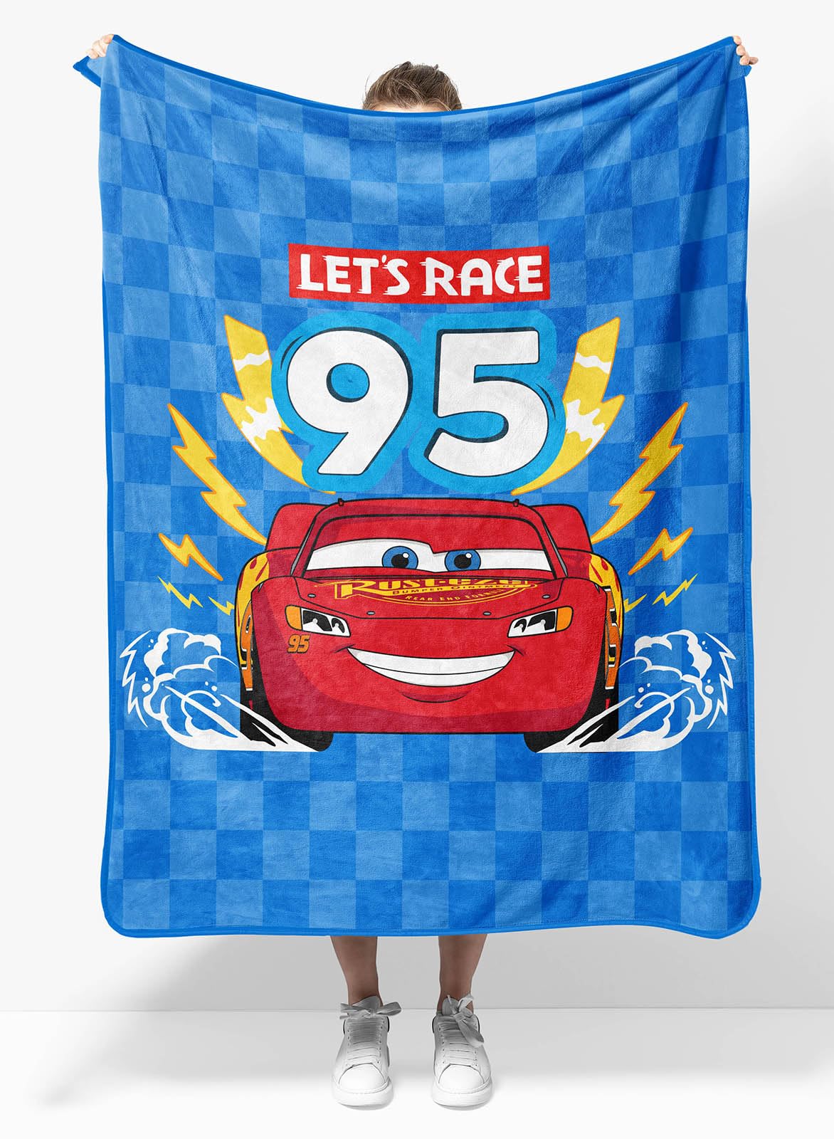 Sunny Side Up Marvel Spidey & His Amazing Friends Plush Travel Throw Blanket - Measures 40 x 50 Inches - Super Soft & Cozy Travel Accessories Features Miles Morales & Ghost Spider Gwen