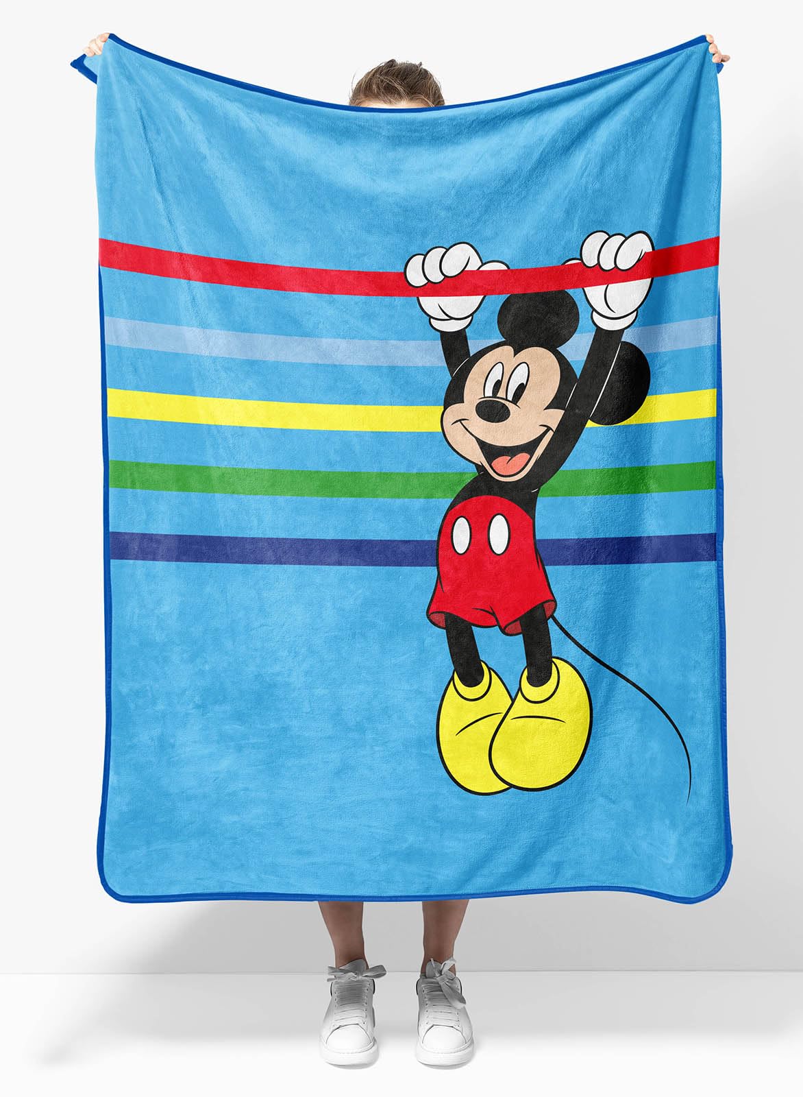 Sunny Side Up Marvel Spidey & His Amazing Friends Plush Travel Throw Blanket - Measures 40 x 50 Inches - Super Soft & Cozy Travel Accessories Features Miles Morales & Ghost Spider Gwen