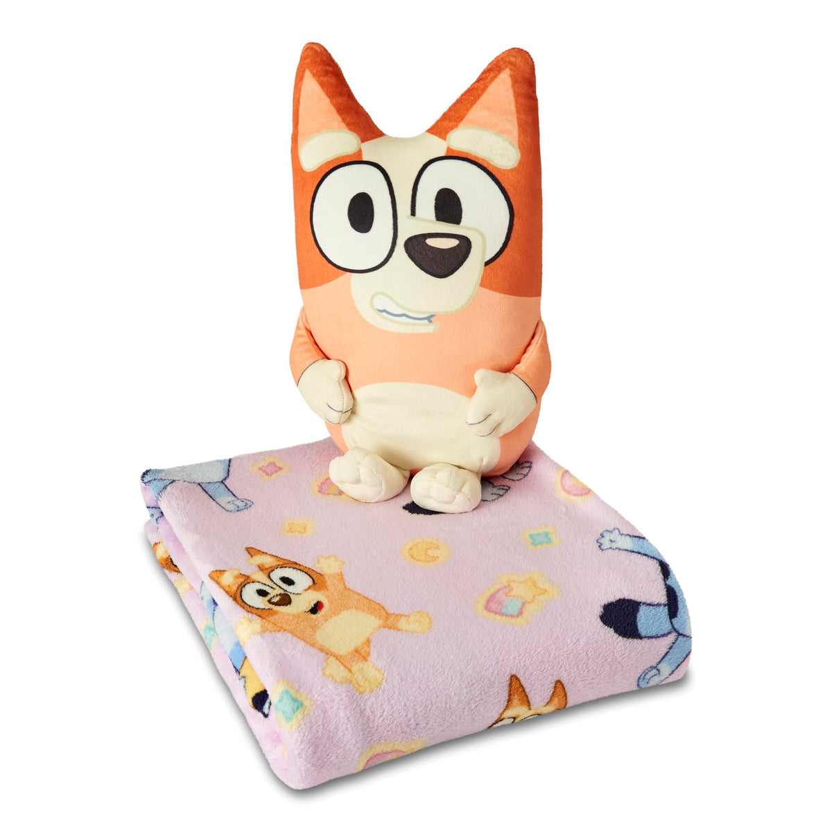 Northwest Astrobot Hugger Pillow & Silk Touch Throw Blanket Set, PlayStation Stuffed Pillow, 50x60 inch Blanket and 11 inch Plushie