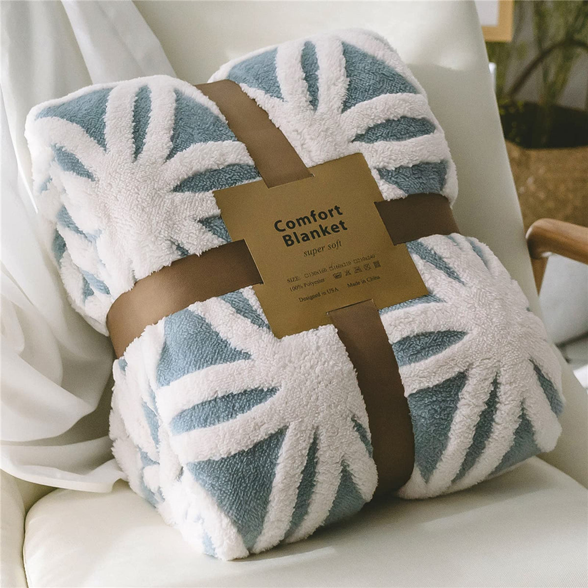 LOMAO Sherpa Fleece Blanket Gifts for Mom Dad Cozy Soft Throw Blanket for Women Men Birthday Gifts Dual Sided Couch Sofa Bed Blanket (Grey,51x63)