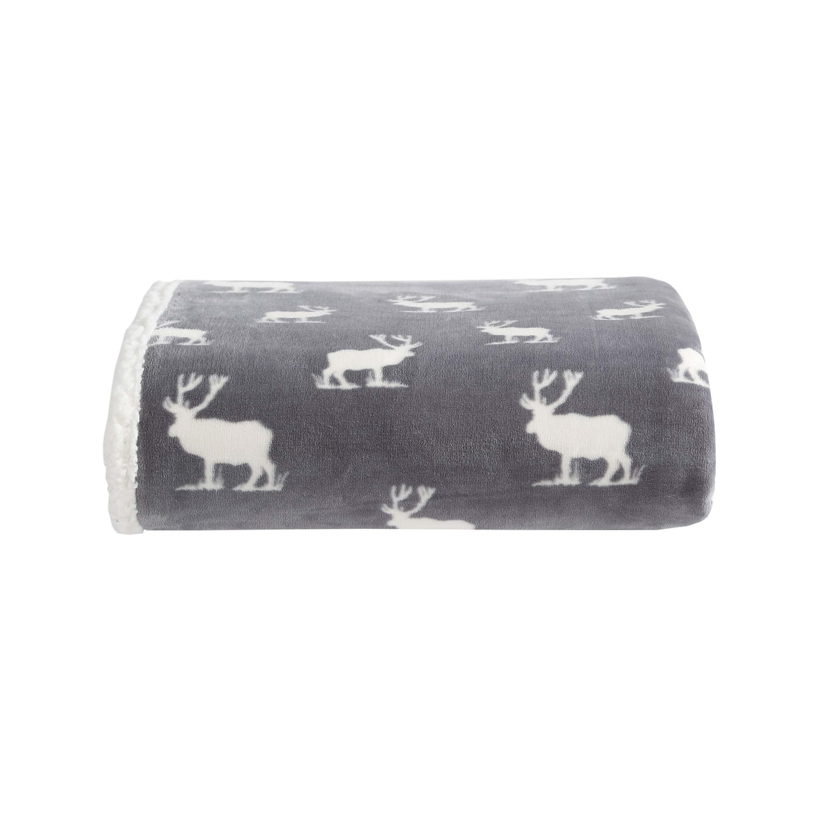 Eddie Bauer - Embossed Plush Throw Blanket for Couch or Bed, 50 x 60