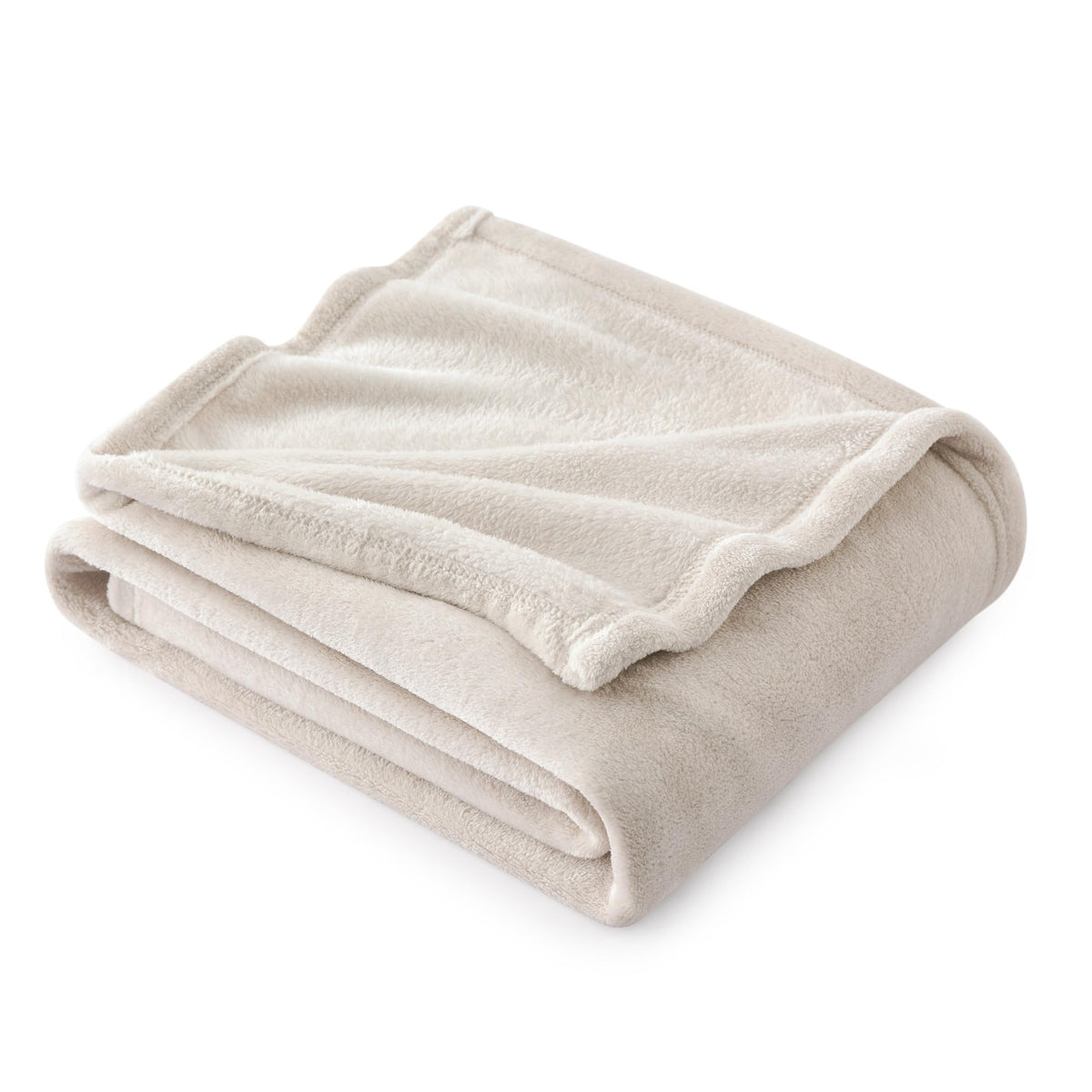 Bedsure Soft Fleece Throw Bed Blanket for Couch Grey - Lightweight Fuzzy Cozy Halloween Decorations Blankets and Throws for Sofa, Couch, Travel, Camping, 50x60 inches
