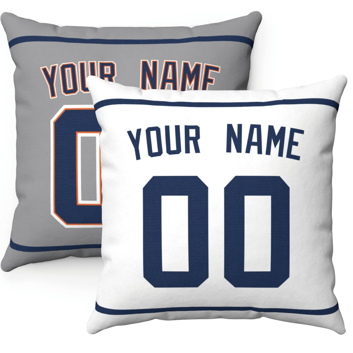 ANTKING New York Y Throw Pillow Personalized Any Name and Number Custom Gift for Men Women Boys