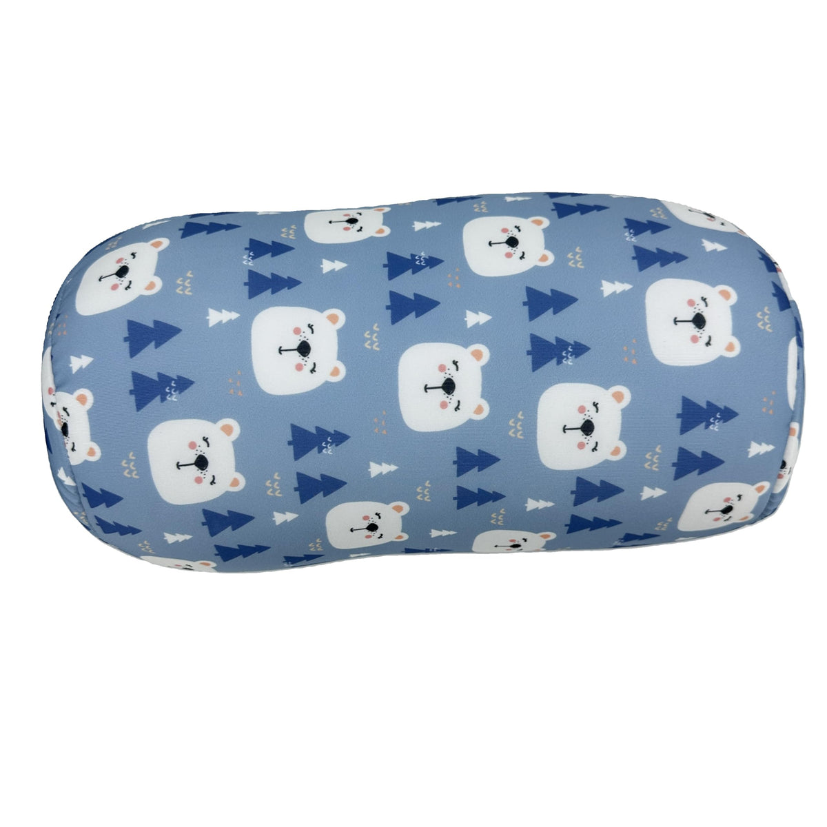 Bookishbunny Microbead Cylinder Bolster Roll Pillow 13" x 7" (PastelFlowers)