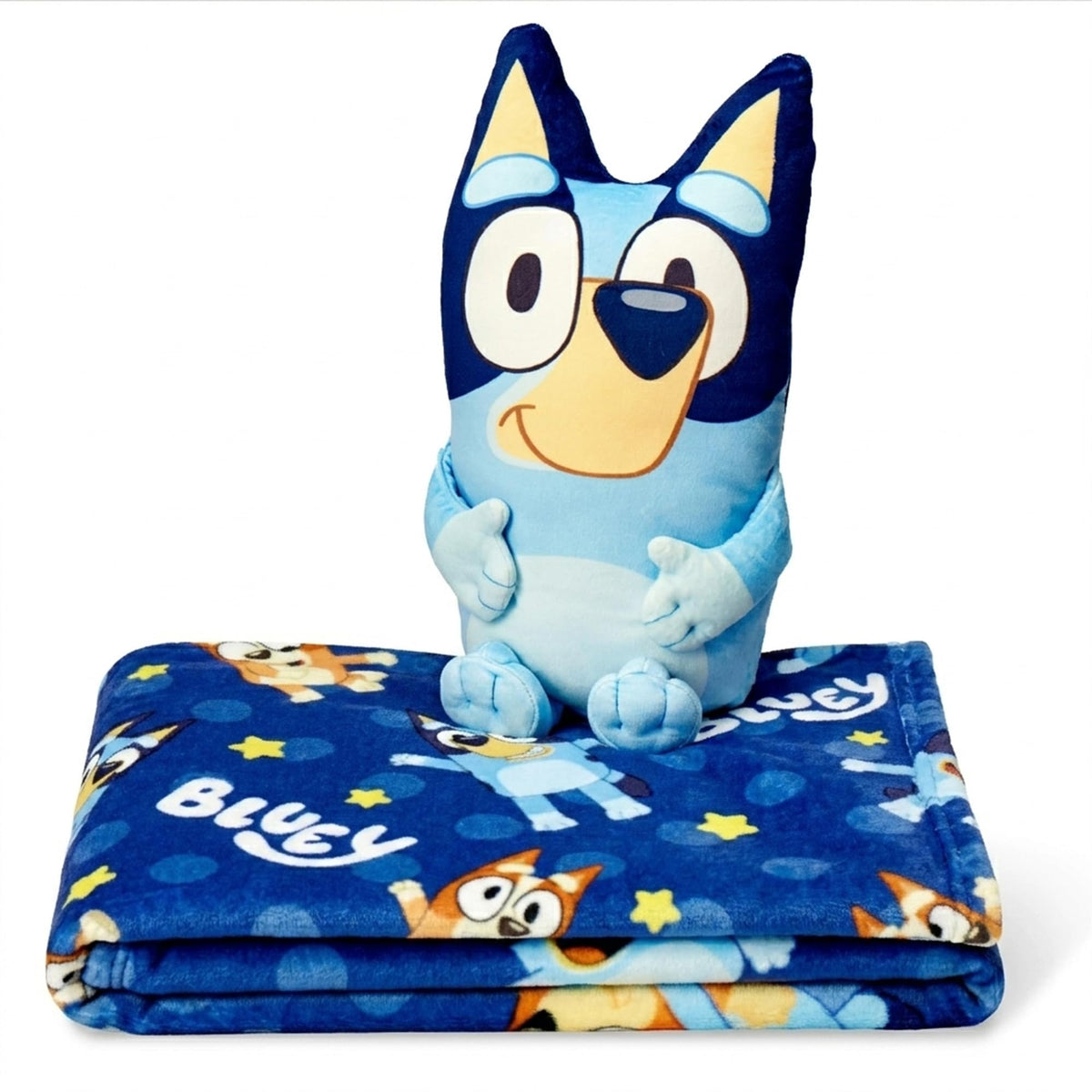 Northwest Astrobot Hugger Pillow & Silk Touch Throw Blanket Set, PlayStation Stuffed Pillow, 50x60 inch Blanket and 11 inch Plushie