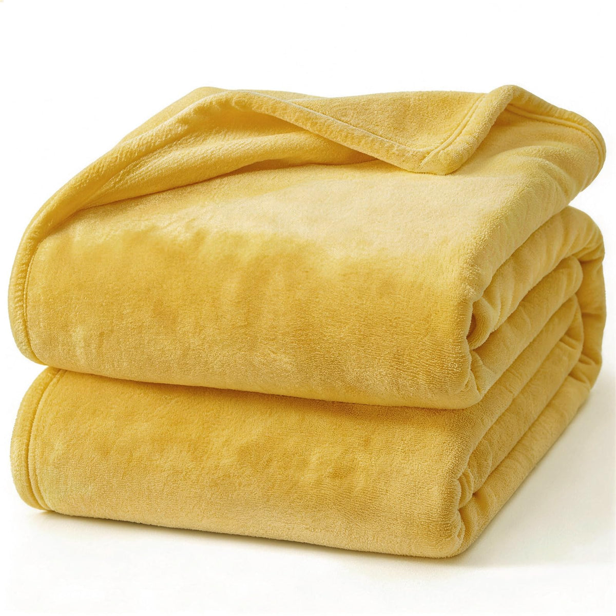 Hansleep Queen Grey Fleece Blanket, Soft Flannel Bed Blanket