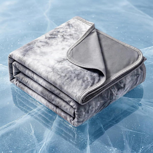 Topcee Cooling Blanket Throw 50"x70" for Hot Sleepers