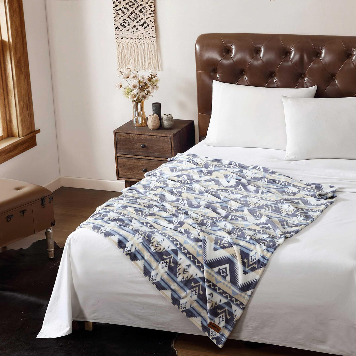 Wrangler - Soft Throw Blanket for Bed or Couch, 50 x 60