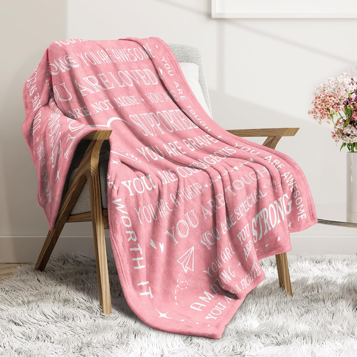 SteadStyle Get Well Soon Gifts for Women- Inspirational Gifts Blanket