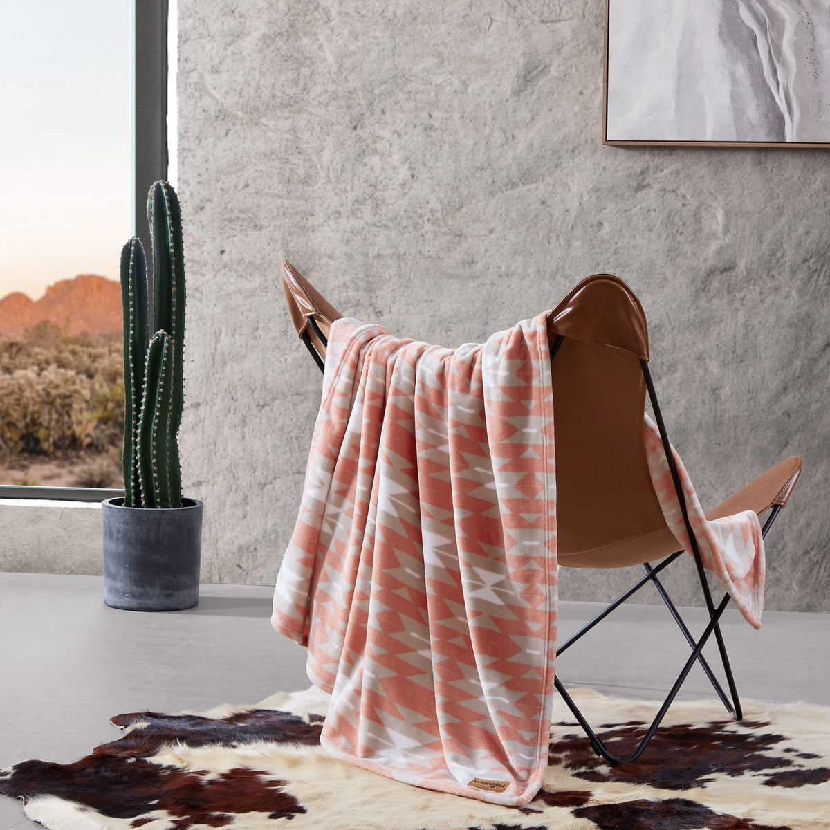 Wrangler - Soft Throw Blanket for Bed or Couch, 50 x 60