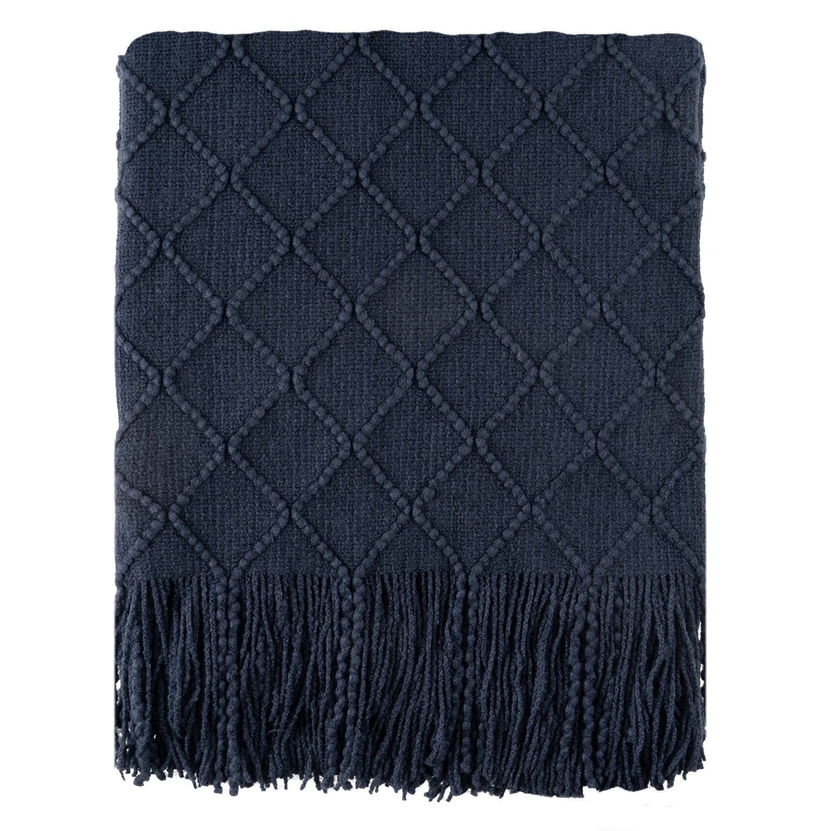 BATTILO HOME Rust Throw Blanket for Couch, 50"x60"