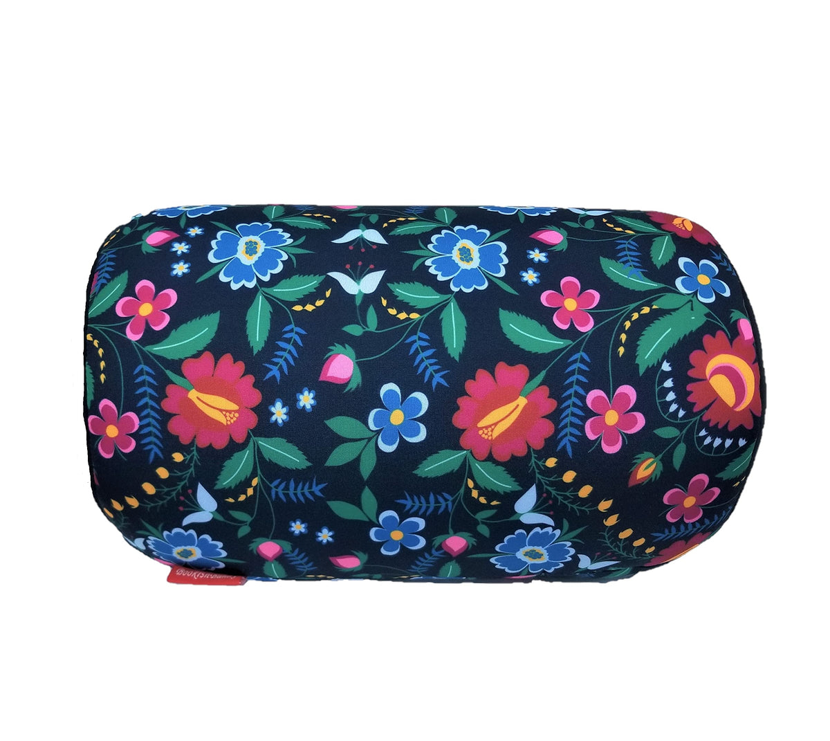 Bookishbunny Microbead Cylinder Bolster Roll Pillow 13" x 7" (PastelFlowers)