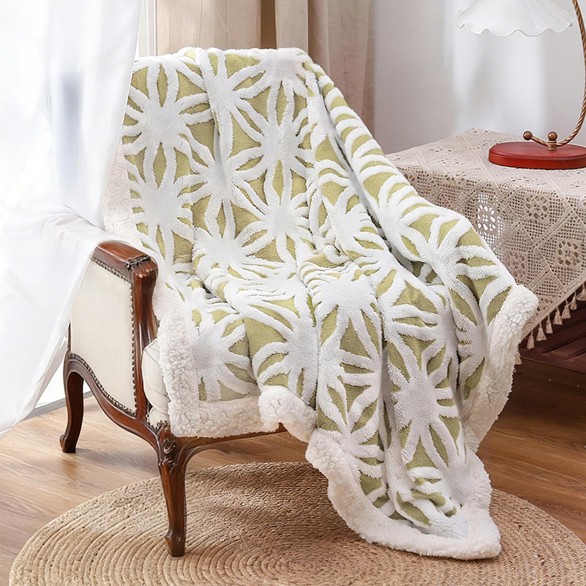 LOMAO Sherpa Fleece Blanket Gifts for Mom Dad Cozy Soft Throw Blanket for Women Men Birthday Gifts Dual Sided Couch Sofa Bed Blanket (Grey,51x63)