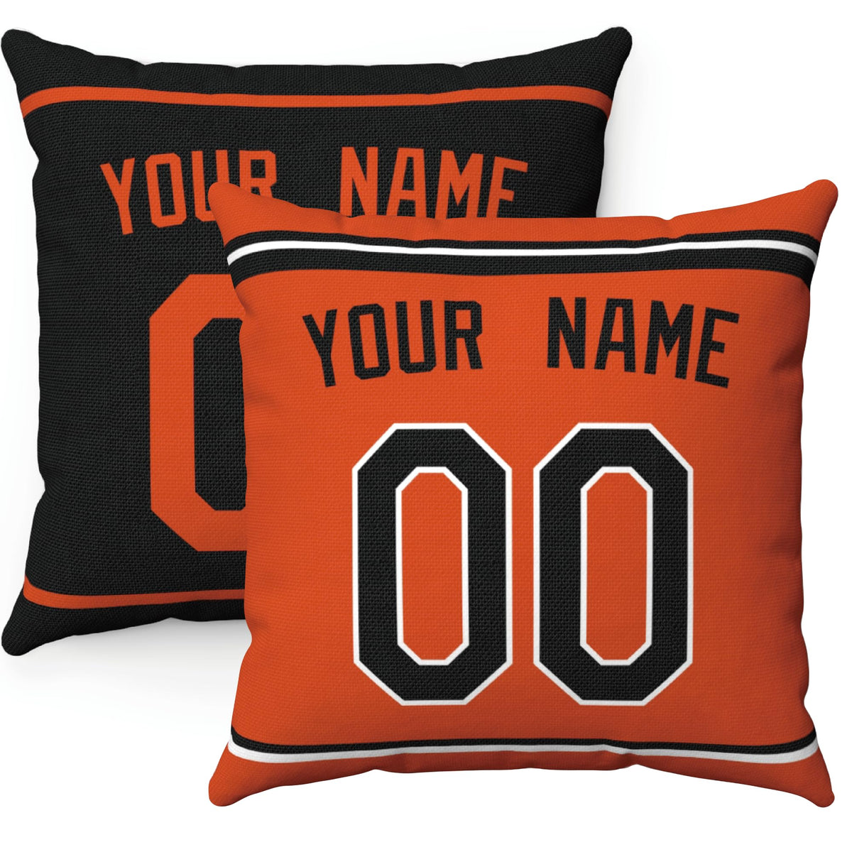 ANTKING New York Y Throw Pillow Personalized Any Name and Number Custom Gift for Men Women Boys