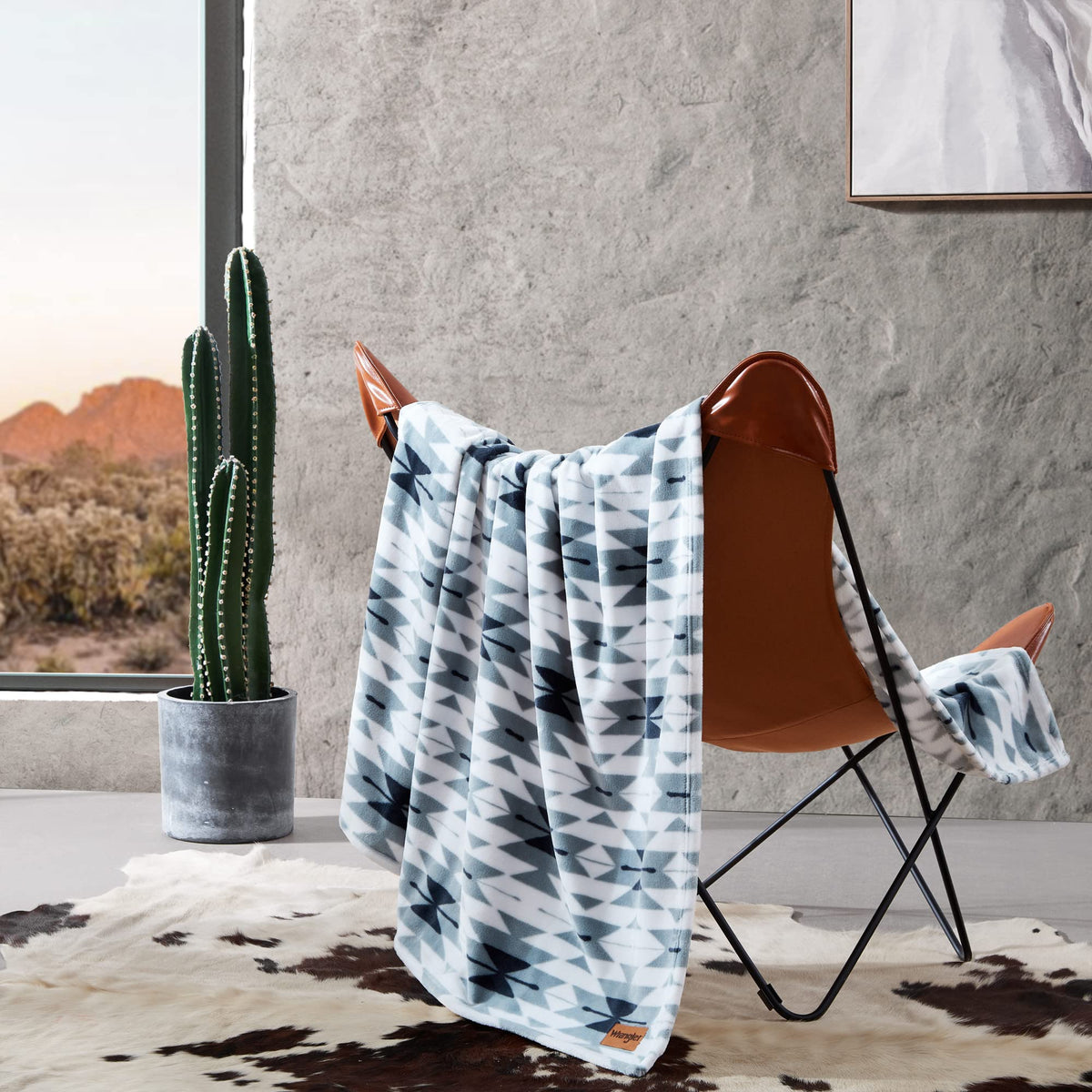Wrangler - Soft Throw Blanket for Bed or Couch, 50 x 60