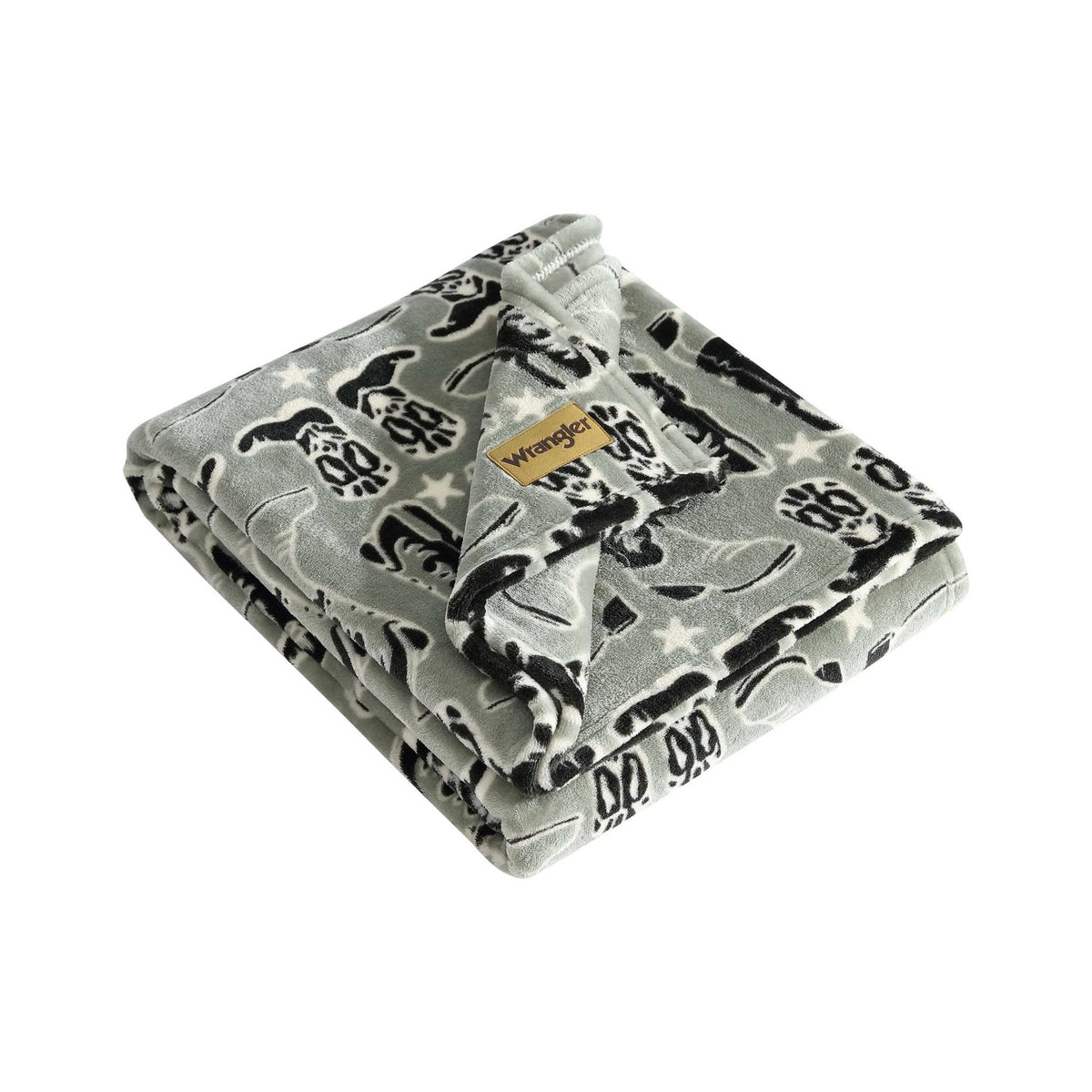 Wrangler - Soft Throw Blanket for Bed or Couch, 50 x 60
