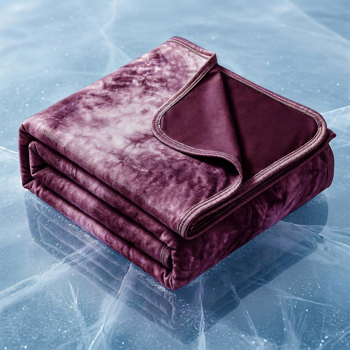 Topcee Cooling Blanket Throw 50"x70" for Hot Sleepers