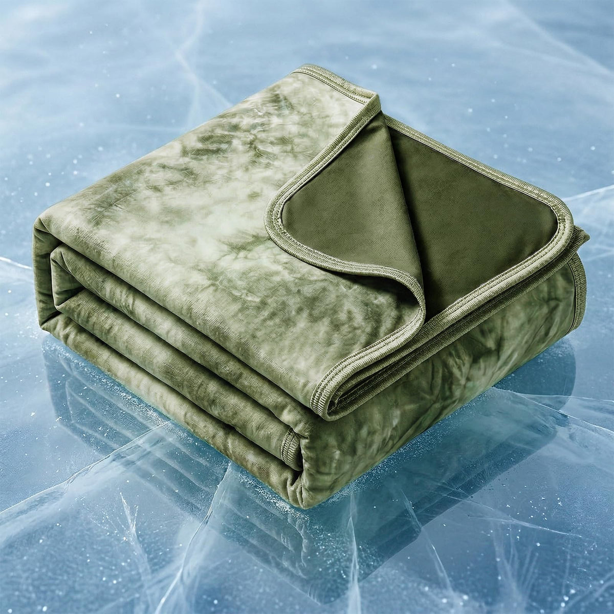 Topcee Cooling Blanket Throw 50"x70" for Hot Sleepers