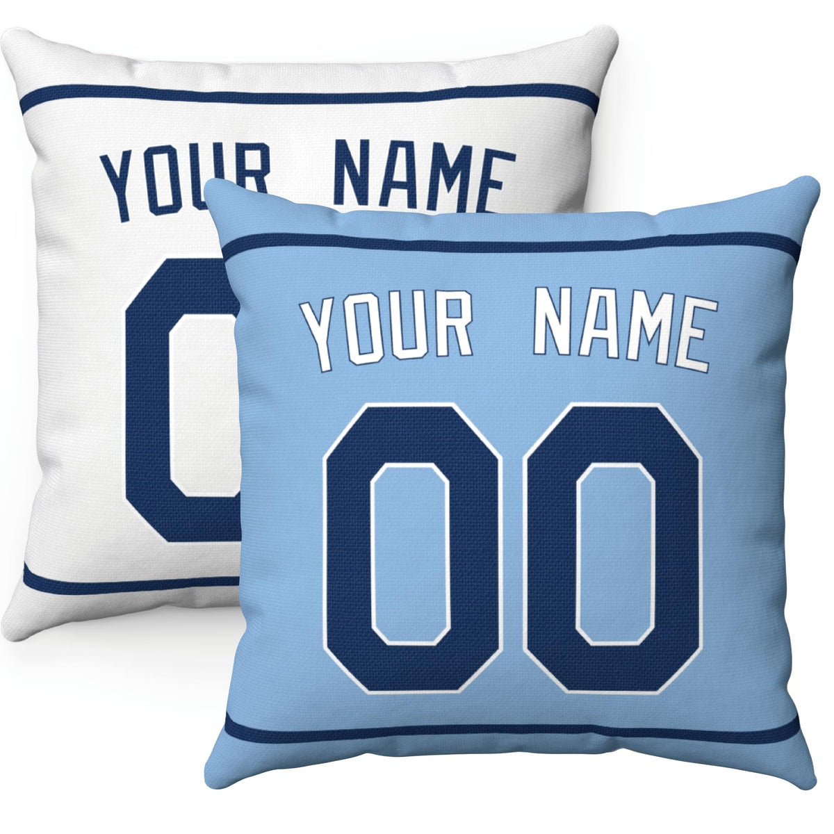 ANTKING New York Y Throw Pillow Personalized Any Name and Number Custom Gift for Men Women Boys
