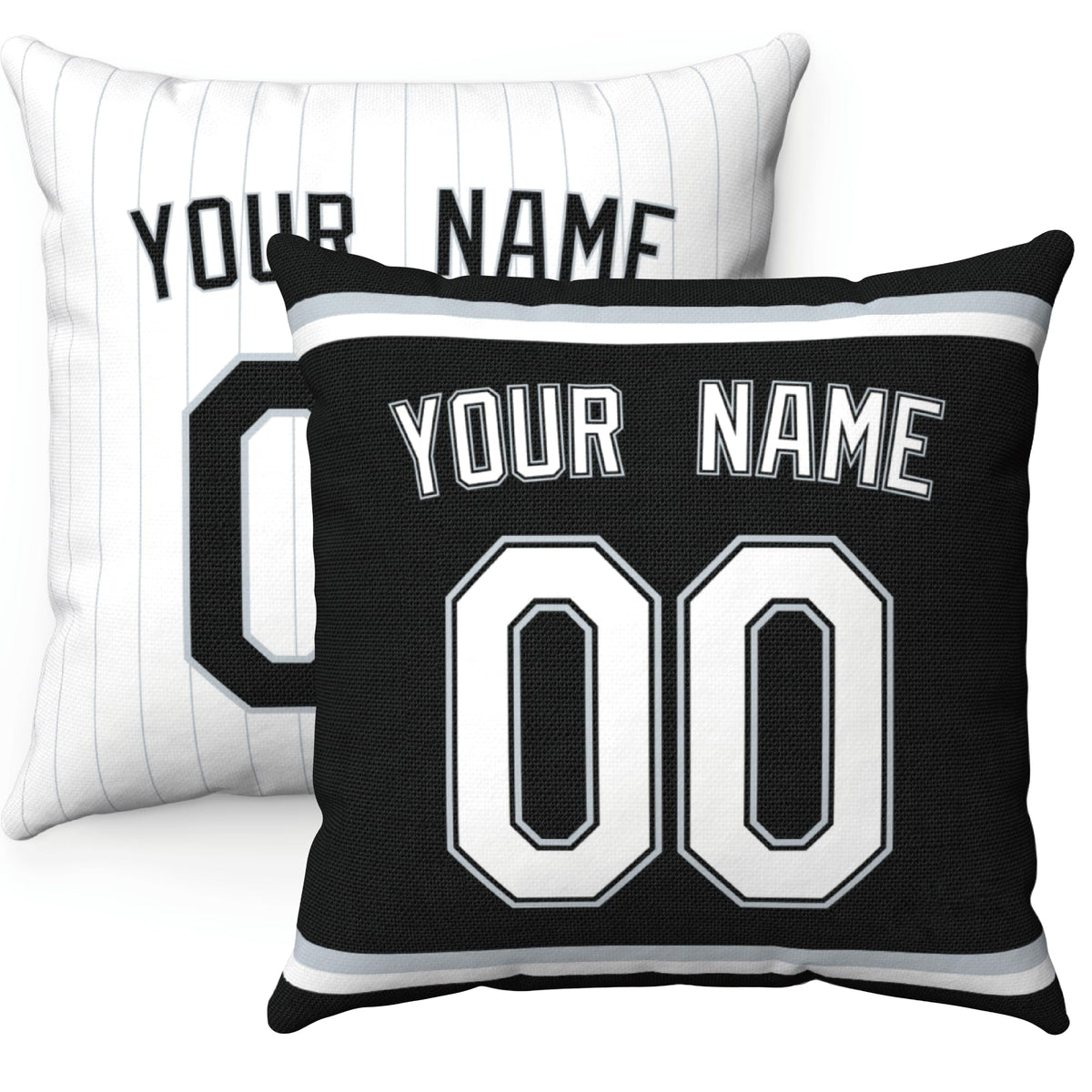 ANTKING New York Y Throw Pillow Personalized Any Name and Number Custom Gift for Men Women Boys