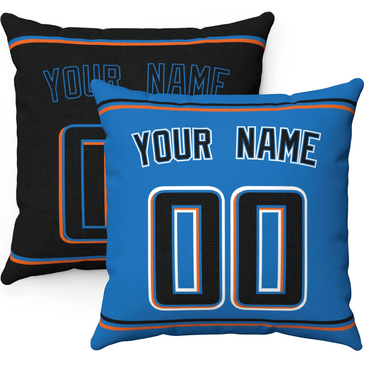 ANTKING New York Y Throw Pillow Personalized Any Name and Number Custom Gift for Men Women Boys